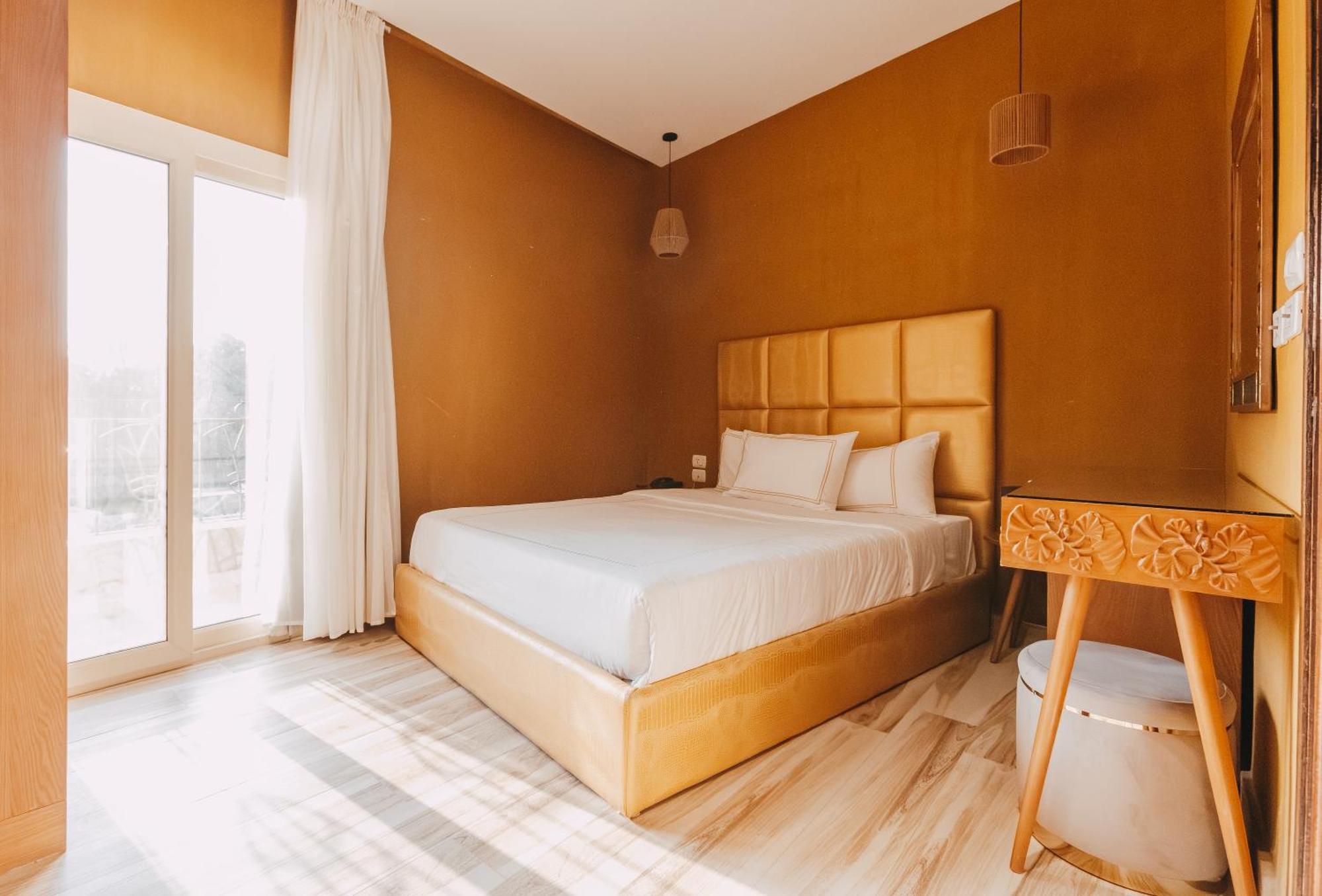 Almas Pyramids View Hotel Kafret el-Gabal المظهر الخارجي الصورة