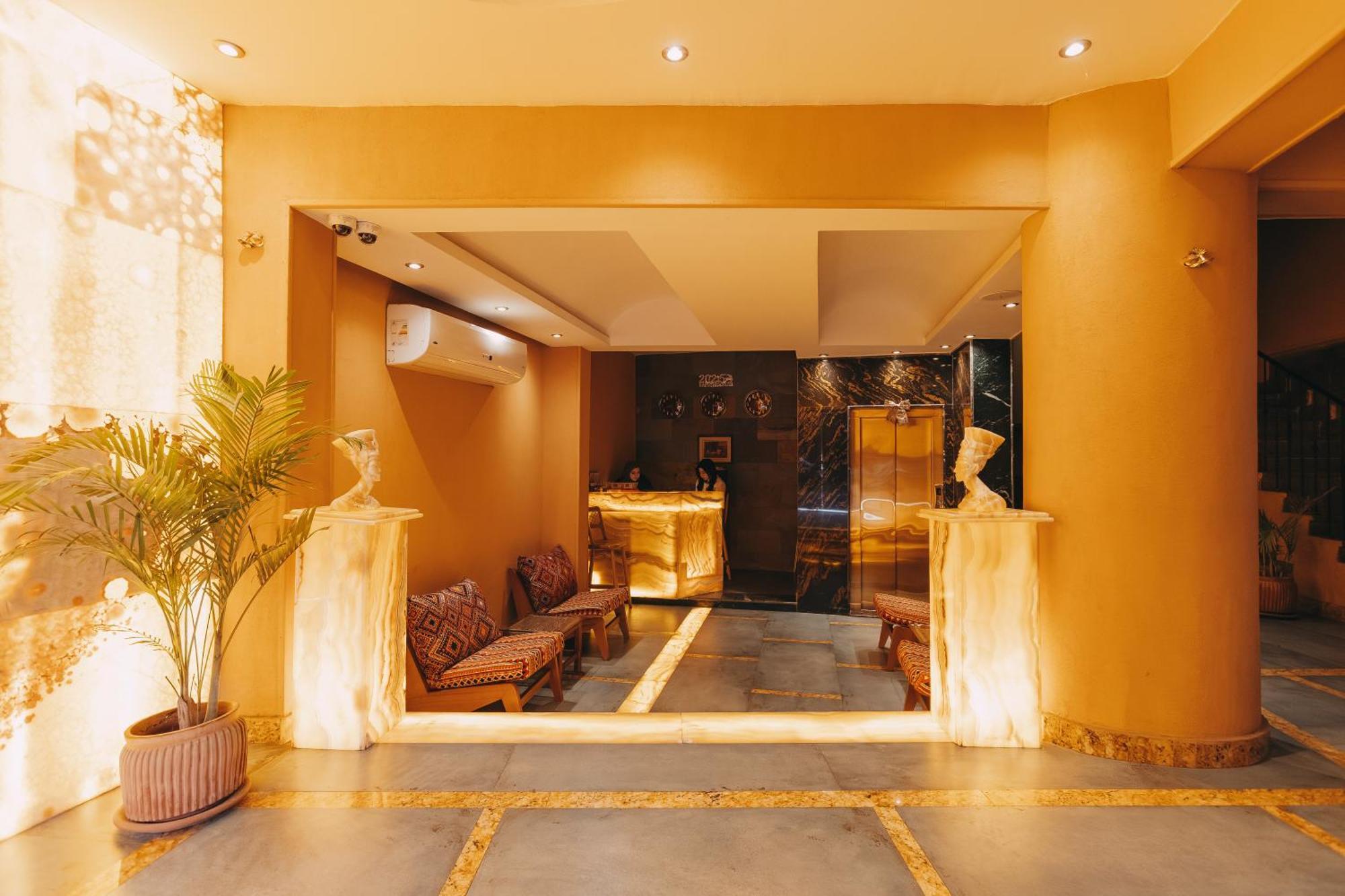 Almas Pyramids View Hotel Kafret el-Gabal المظهر الخارجي الصورة